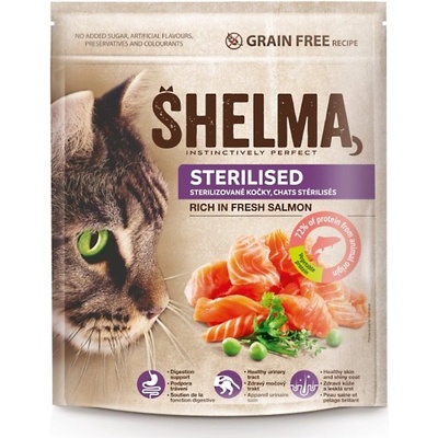 SHELMA Sterilised s lososom 1,4 kg