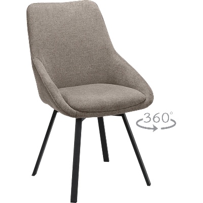 Carmen Трапезен стол wigan - бежов bf 5 (3532083_1)