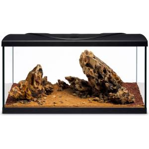 Diversa Аквариум STARTUP 80 LED ПРАВ ЧЕРЕН + Dragon Whisper River Kit