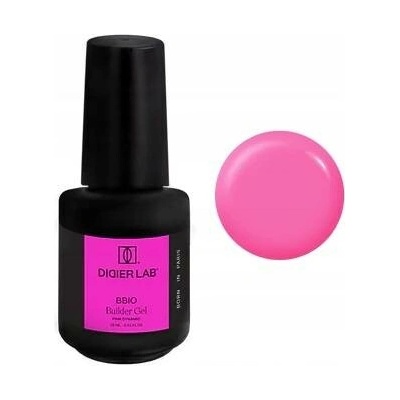 Didier Lab Builder gel BBio v lahvičce pink Dynamic 15 ml