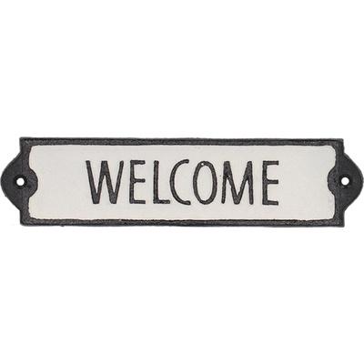Esschert Design Nápis na dvere " Welcome" - 1 ks