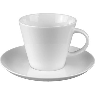 Thun Tom kávový šálek s podšálkem bílý nedekorovaný 200 ml