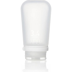 humangear GoToob+ Силиконова бутилка за пътуване/чаша 100 ml прозрачна (072813)