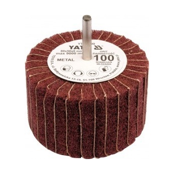 Yato Kotouč lamelový radiální 80 x 50 x 6 mm P-100 YT-83399