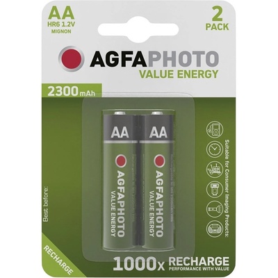 AgfaPhoto Молив за батерии AGFAPHOTO AA 2x2300 mAh (AP2300B2)