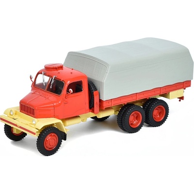 Avtoistoria Praga V3S s plachtou Červená 1:43