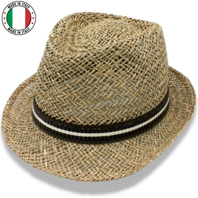 Krumlovanka sSlaměný klobouk Trilby Made in Italy P-970-75
