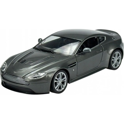 Welly Aston Martin V12 Vantage sivý 1:24