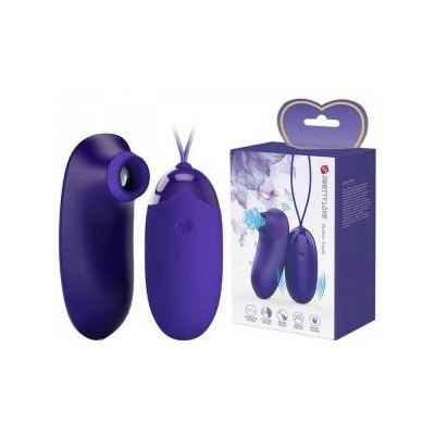 Pretty Love Vibrating Egg & Tapping Stimulator Purple USB Rechargeable