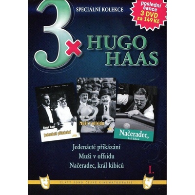 3x Hugo Haas I. DVD