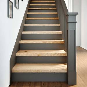 vidaXL Стълбищни стъпала, 16 бр, 70x30x2 см, необработен масивен дъб (3282935)