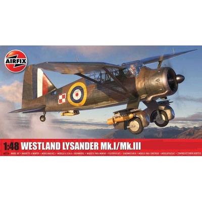 Airfix Classic Kit lietadlo A07116 Westland Lysander Mk.I/Mk.III 1:48