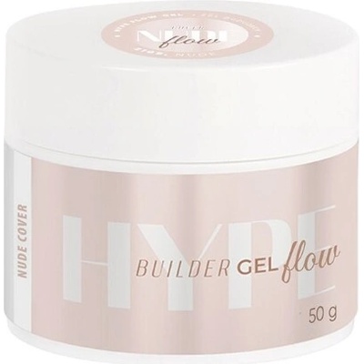 Mistero Milano Builder gel Hype gel Flow Cover Nude 50g