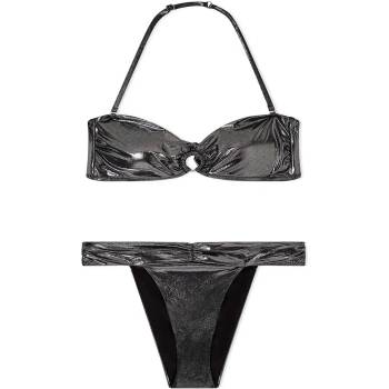 Giorgio Armani EW003290_AF20256 Bandeau bikini - Black (Black Foil)