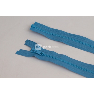 de-park Zip YKK - 65 cm - dělitelný - modrá - 551