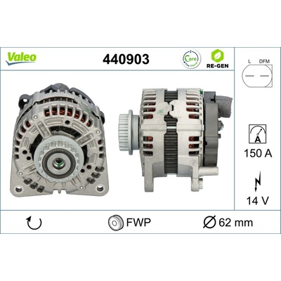 VALEO Alternátor 440903