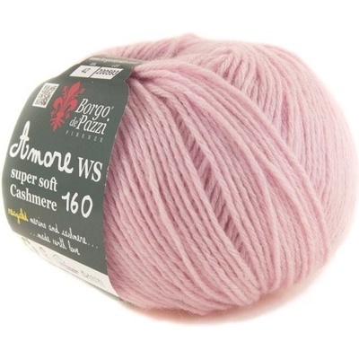 Borgo de' Pazzi Amore WS Super soft Cashmere 160 rosa confetto 42