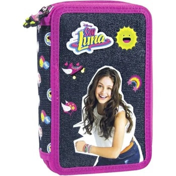 Soy Luna Пълен Несесер с 3 ципа - Soy Luna