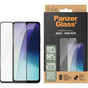 Panzer Стъклен протекто PanzerGlass за Xiaomi Redmi 14C 4G UWF - Черен
