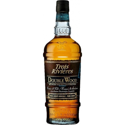 Trois Rivieres Double Wood 43% 0,7 l (holá láhev)