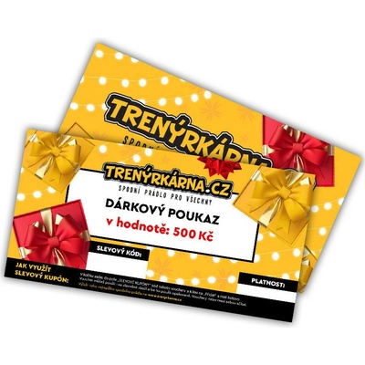 Dárkový Voucher 500 uni