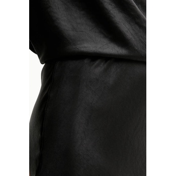 Liviana Conti Пола Liviana Conti в черно дълга разкроена F5WS86 (F5WS86)