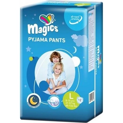 MAGICS PYJAMA PANTS L 8-15 let 27-57 kg 12 ks