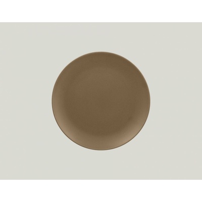 RAK Porcelain Genesis talíř mělký 21 cm hnědá RAK-GNNNPR21CR