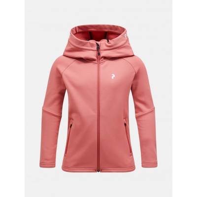 Peak Performance Jr Rider zip Hood Trek pink