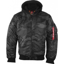 Alpha Industries bunda zimná MA-1 ZH Back EMB Camo