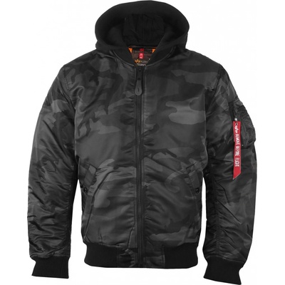 Alpha Industries bunda zimná MA-1 ZH Back EMB Camo