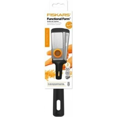 Fiskars sada struhadel hrubé, jemné a plátkovací Functional Form