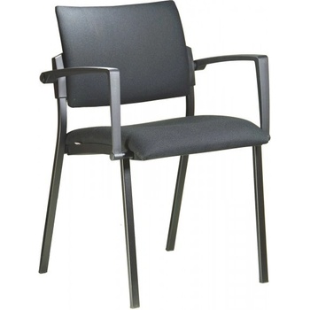 ALBA Konferenční židle SQUARE VIP ČERNÝ PLAST