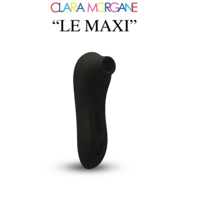 Clara Morgane Презаредим клитор стимулатор от силикон Le Maxi черен