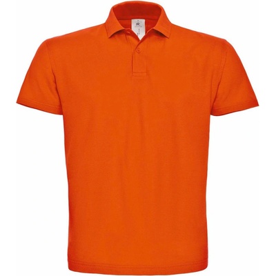 B&C polokošile B&C ID.001 krátký rukáv CO-01ID0123500 oranžová