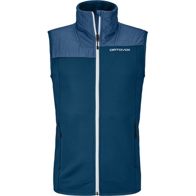 Ortovox Fleece Plus Vest petrolejová