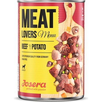 Josera Meat Lovers Menu Говеждо с Картофи 400 г