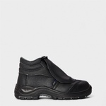Eurotec Unisex Kids' Safety Steel Toe Cap Boot - Black