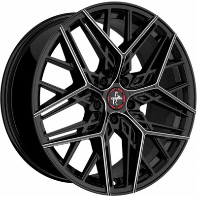 KESKIN KT25 8,5x20 5x112 ET30 black secret diamond