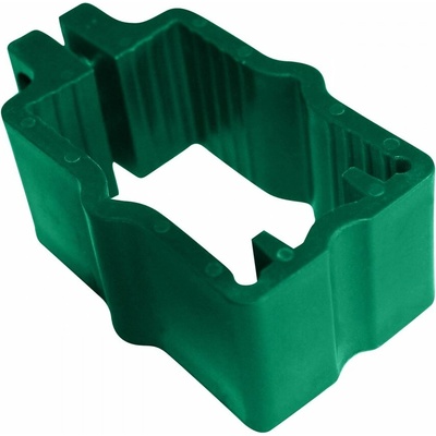 PILECKÝ Objímka plotového panelu PILOFOR pro sloupek PILODEL plastová 60 x 40 mm zelená