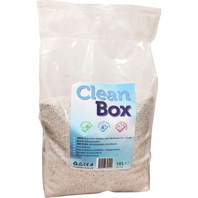 Миазоо Clean Box Super Premium - Премиум котешка постелка, натурал, 10л/8.6кг