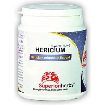 Superionherbs Hericium Levia hriva 90 kapsúl