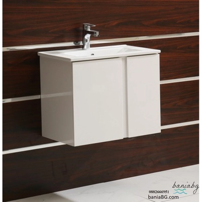 Inter Ceramic Долен конзолен pvc шкаф за баня icp 6089 АВАЛОН