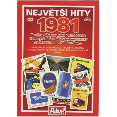 Největší CZ hity 1981 (papírový obal) CD