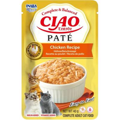 INABA CAT CIAO ENTRÉE PATE CHICKEN kuracie mäso 40 g