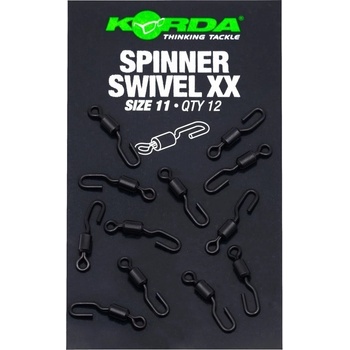 Korda Obratlík Spinner Swivel XX veľ.11 12 ks