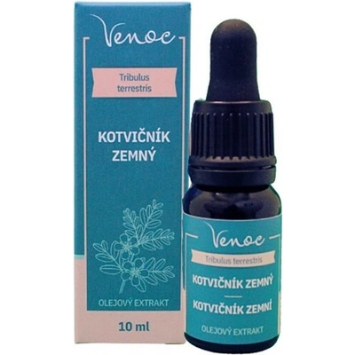 Venoc Kotvičník zemný Olejový extrakt bezalkoholová tinktúra 10 ml