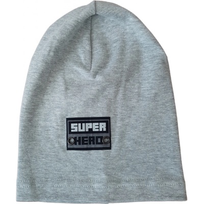 Super Hero detská prechodná čiapka modrá