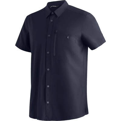 Maier Sports Мъжка риза с копчета Maier Sports Magos S/S Shirt - Night Sky - размер 52 (EU) (033-3176-0214)