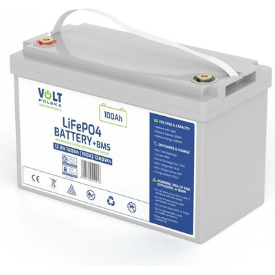 VOLT POLSKA LiFePO4 BATERIE 12V 100Ah 100A